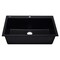 Alfi Brand Black 33" Sgl Bowl Drop In Granite Composite Kitchen Sink AB3322DI-BLA - alternate 4